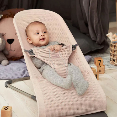 BabyBjörn Baby Bouncers BLISS 3D Mesh, Pearly Pink